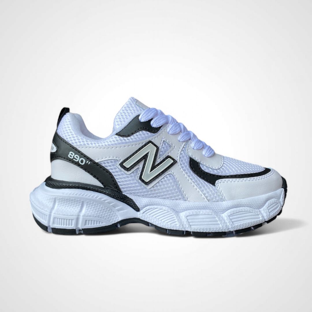 New Balance 890 Blanco - Negro